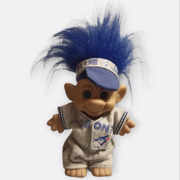 Toronto Blue Jay's 1992 World Series Edition Forest Troll Doll - Picture 1 of 4